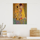 Der Kuss von Klimt Poster (Küche)