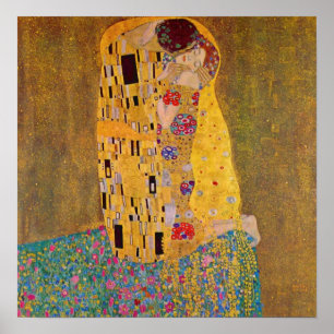 Der Kuss von Klimt Poster