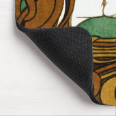 Der Kuss von Peter Behrens Art Nouveau Malerei Mousepad (Ecke)