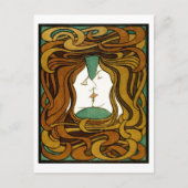 Der Kuss von Peter Behrens Postkarte (Vorderseite)