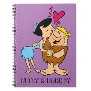 Der küssende Krach der Flintstones-  Betty Notizblock