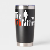 Der Labfather Lustiger Labrador-Vater Thermobecher (Vorderseite)