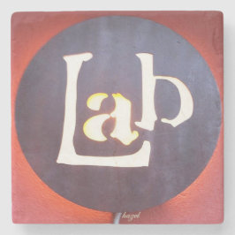 Der Labrador, Asheville, der Labrador Steinuntersetzer