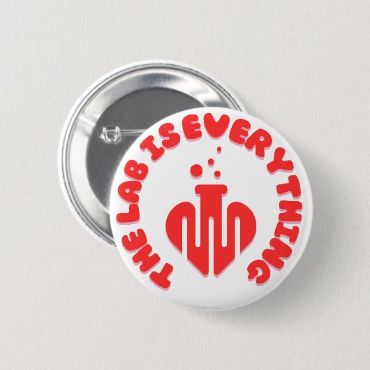 Der Labrador ist alles, was Labrador Week Button (Vorne & Hinten)