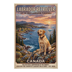 Der Labrador Retriever Poster
