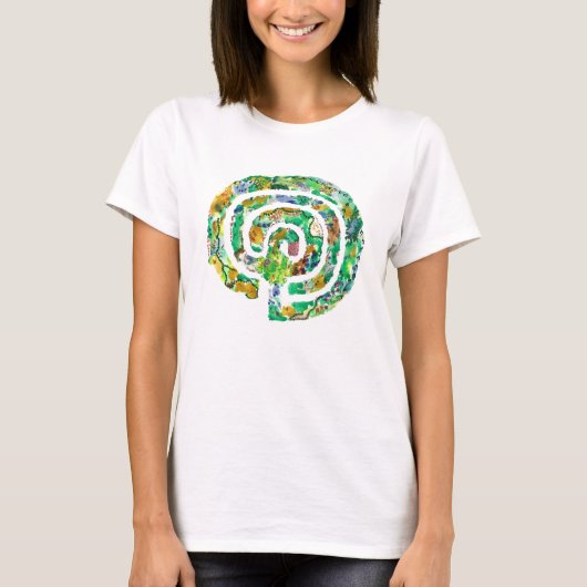 Der Labyrinth-Garten - ursprünglicher T-Shirt (Vorderseite)