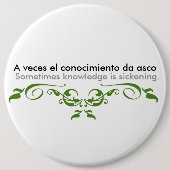 Der Labyrinth-Läufer-Knopf Button (Vorderseite)