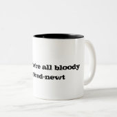 der Labyrinth-Läufer:newblutig inspiriert Zweifarbige Tasse (VorderseiteRechts)