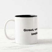 der Labyrinth-Läufer:newblutig inspiriert Zweifarbige Tasse (Links)