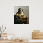 Der Lacemaker, 1669-70 Poster (Küche)