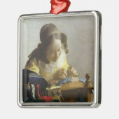 Der Lacemaker, 1669-70 Silbernes Ornament (Links)