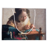 Der Lacemaker, Johannes Vermeer, 1669-1670 Große Geschenktüte (Rückseite)
