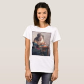 Der Lacemaker, Johannes Vermeer, 1669-1670 T-Shirt (Vorne ganz)