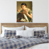Der Lacemaker von 1823 Leinwanddruck (Insitu (Schlafzimmer))
