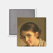 Der Lacemaker von 1823 Magnet (Vorderseite/Rückseite)