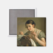 Der Lacemaker von 1823 Magnet (Vorderseite/Rückseite)