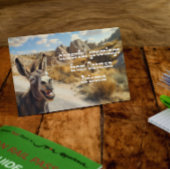 Der lächelnde Esel, Oatman Arizona Einladung