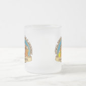 Der lachende Buddha Mattglastasse (Mittel)