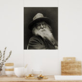 Der lachende Philosoph, Dichter Walt Whitman Poster (Küche)