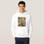 Der lachende Schmied – Haganes Geisterernte Hoodie (Vorne ganz)