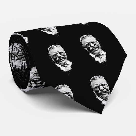 Der lachende Teddybär Krawatte (Gerollt)