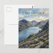 Der Lake District England Postkarte (Vorne/Hinten)