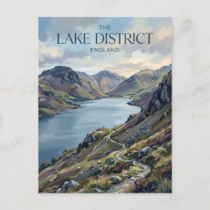 Der Lake District England Postkarte