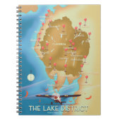 Der Lake District in England Notizblock (Vorderseite)