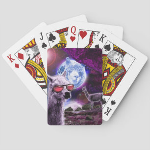 Der Lama-Mond Spielkarten