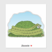 Der Lambton-Wurm Aufkleber (Blatt)