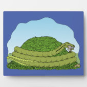 Der Lambton-Wurm Fotoplatte (Vorderseite)