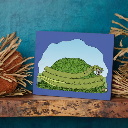 Der Lambton-Wurm Fotoplatte (Seite)