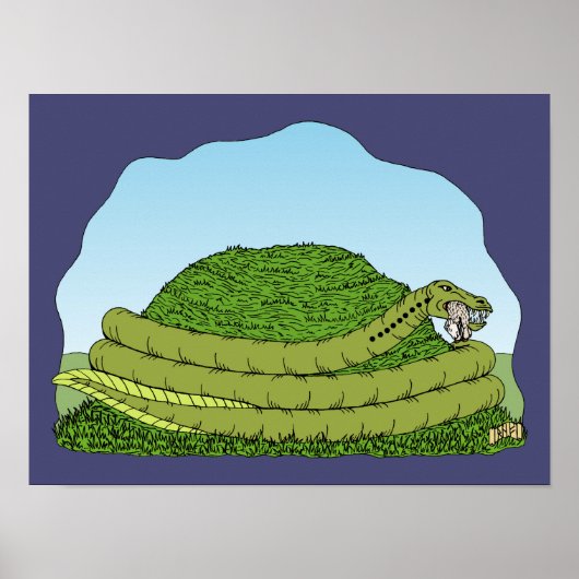 Der Lambton-Wurm Poster (Vorne)