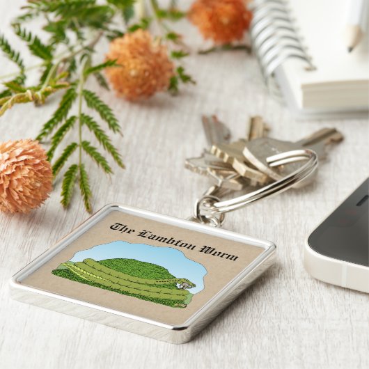 Der Lambton-Wurm Schlüsselanhänger (Seite)