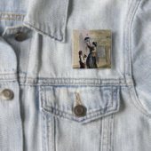 Der Lamplighter, von 'Les Femmes De Paris Button (Beispiel)