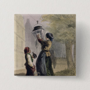 Der Lamplighter, von 'Les Femmes De Paris Button