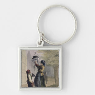 Der Lamplighter, von 'Les Femmes De Paris Schlüsselanhänger