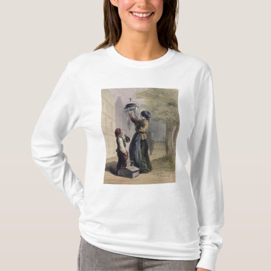 Der Lamplighter, von 'Les Femmes De Paris T-Shirt (Vorderseite)