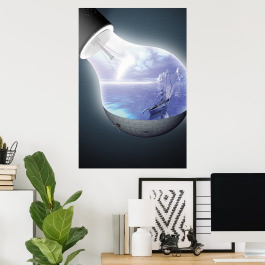 Der Lampserf Poster (Heimbüro)