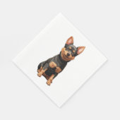 Der Lancashire Heeler Classic T - Shirt Serviette (Ecke)