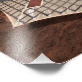 Der Landeplatz des Rovers Fotodruck (Ecke)