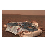 Der Landeplatz des Rovers