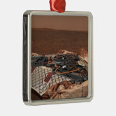 Der Landeplatz des Rovers Silbernes Ornament (Rechts)