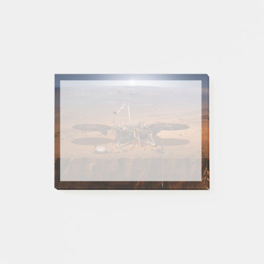 Der Lander der Erkenntnis Post-it Klebezettel (Vorderseite)