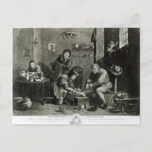 Der Landeschirurg Postkarte (Vorderseite)