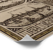 Der Landkreis Holland Poster (Ecke)