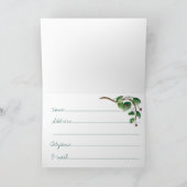 Der Landschaft geändert - Karte (Innenseite)