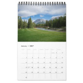 Der Landschaftliche Golfplatz mit einer Seite pro Kalender (Jan 2027)