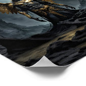 Der landwirtschaftliche Engel des Todes steigt Poster (Ecke)