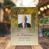 Der Lane-Begräbnisdienst im Herbst wird geklappt Programm